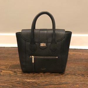 Henri Bendel Rivington Convertible Backpack Black